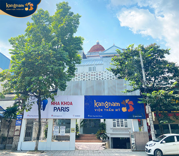 Trụ sở Kangnam Thái Nguyên tại 194 Phan Đình Phùng, TP. Thái Nguyên