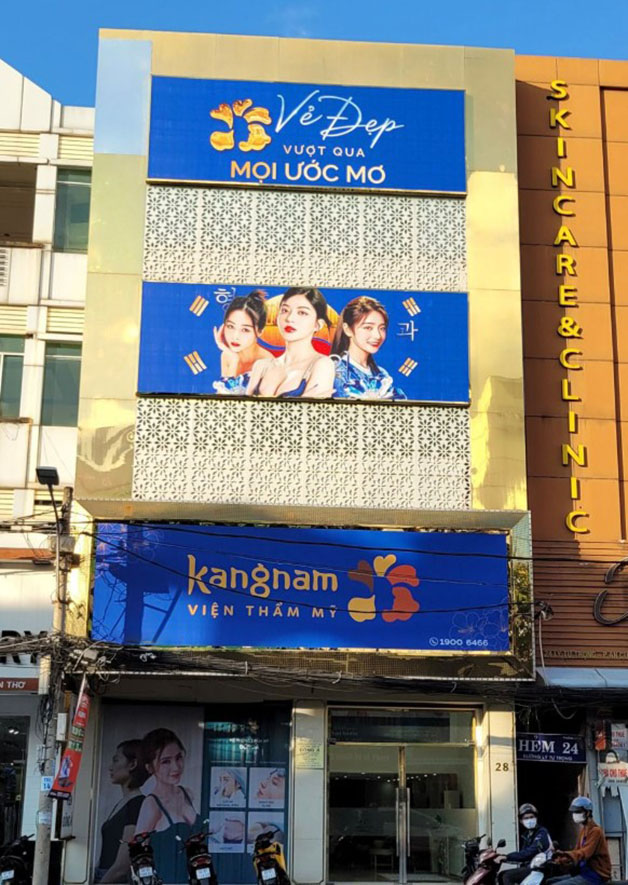 Viện thẩm mỹ Kangnam là địa chỉ phun xăm ở Đà Nẵng được nhiều chị em tin tưởng 