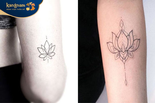 Họa tiết đơn giản cho tattoo ở tay