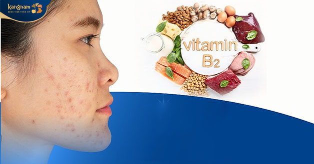 Vitamin B2 giúp kiểm soát lượng dầu trên da mặt, giúp làm sạch lỗ chân lông