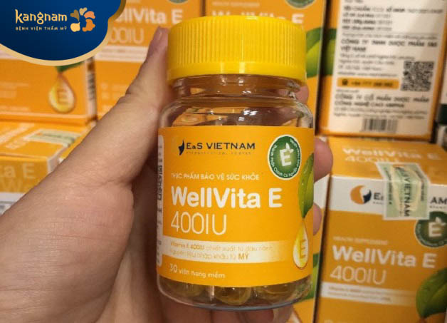 Vitamin E nào tốt cho da mặt? - Vitamin E WellVita E 400IU