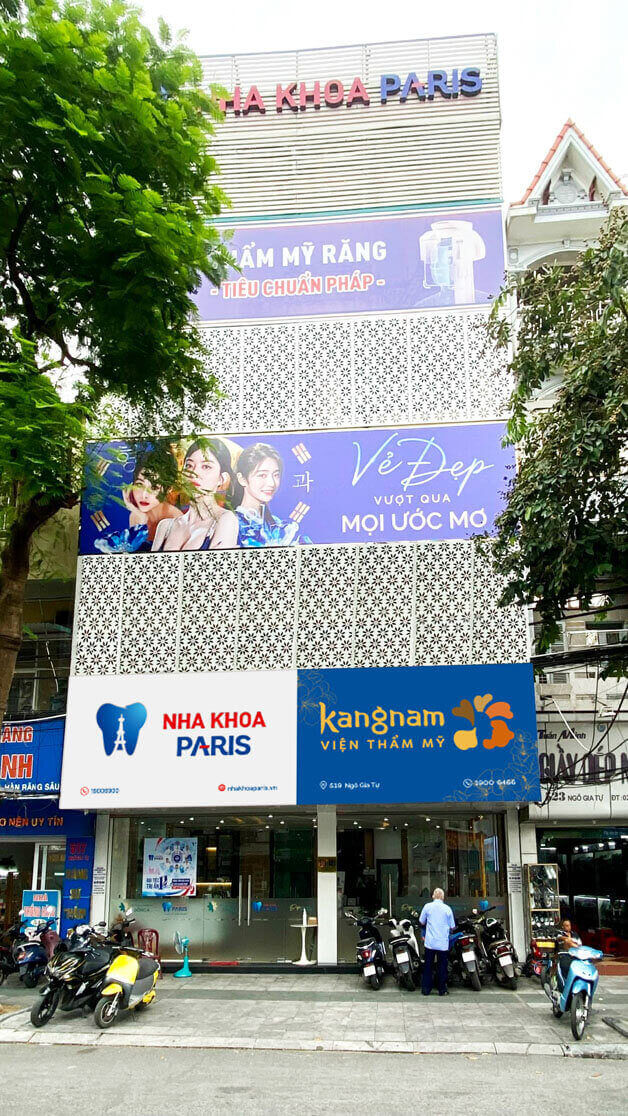 Viện thẩm mỹ Kangnam tại địa chỉ Số 519 – 521 Ngô Gia Tự, phường Tiền An, Bắc Ninh