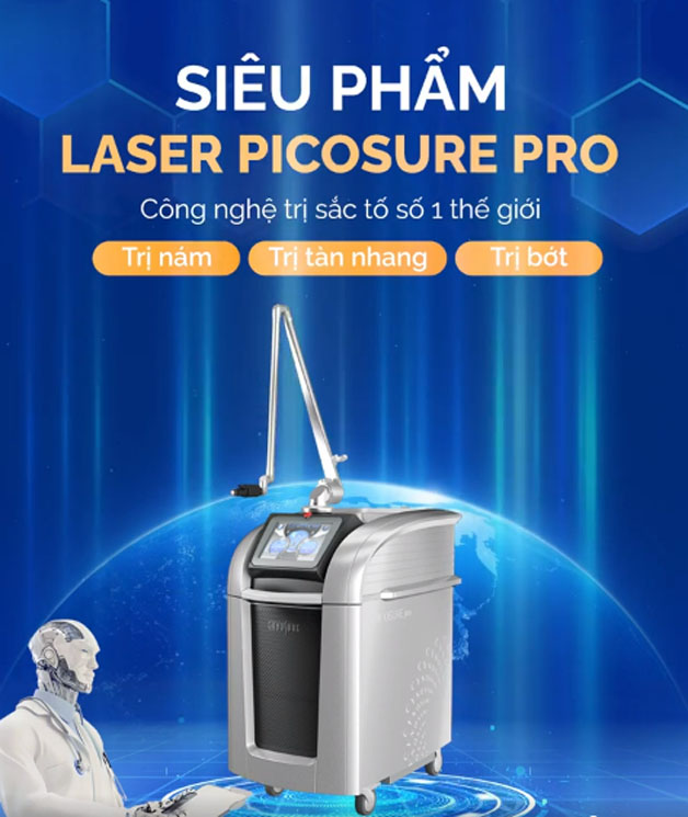 Trị tàn nhang bằng Laser Picosure Pro