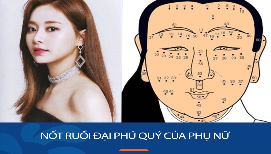 Giải mã nốt ruồi đại cát đại lợi, mang lại phú quý cho phụ nữ