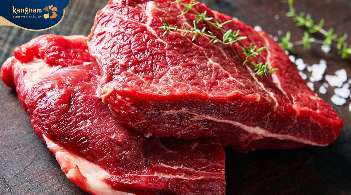 Ăn thịt bò sau khi tiêm filler có thể gây sẹo thâm