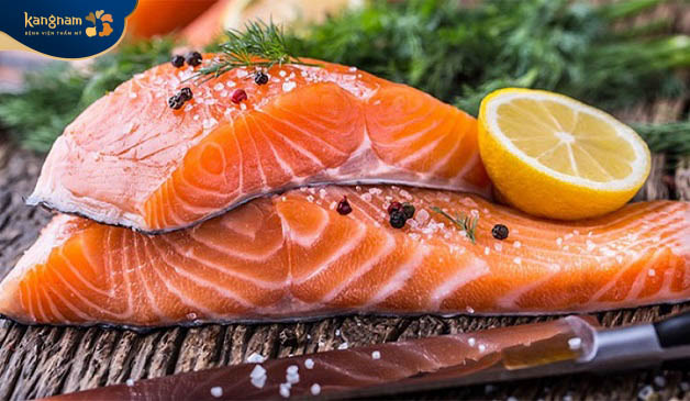 Cá hồi giàu axit béo omega-3