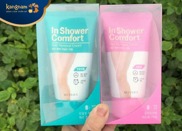Kem tẩy lông Missha In Shower Comfort Hair là sản phẩm kem tẩy lông hiệu quả