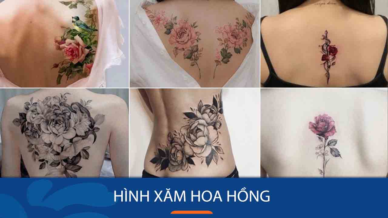 🌹 Hình xăm Hoa Hồng Xanh - Blue Rose... - Saigon Tattoo Club | Facebook