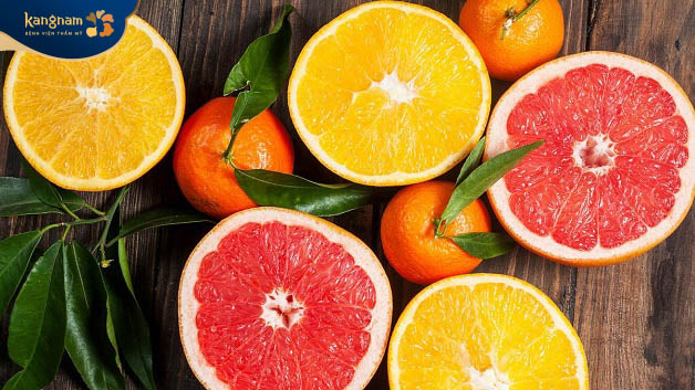 Trái cây họ cam, chanh chứa chất chống oxy hóa cao và giàu vitamin C