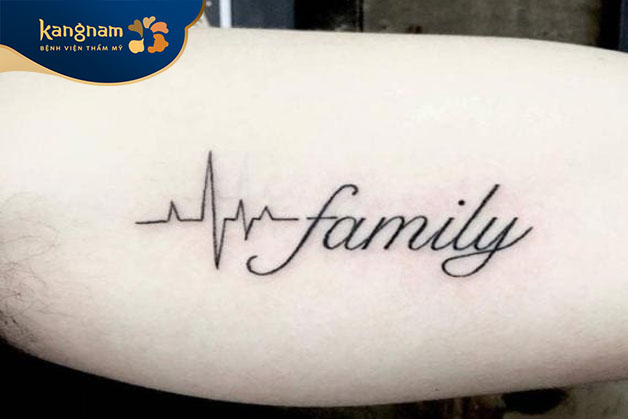 Tattoo family cũng là biểu tượng của sự đoàn kết, tình yêu thương