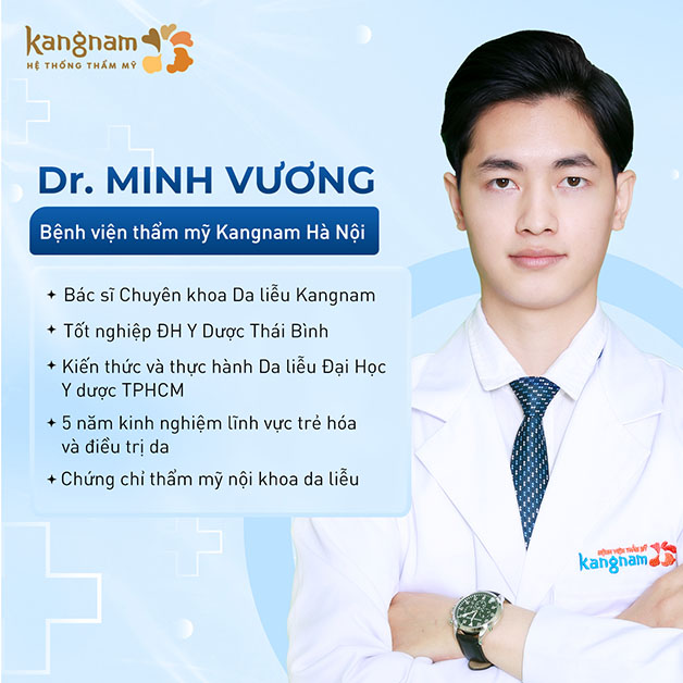 Dr. Minh Vương - Bác sĩ da liễu tại Kangnam