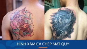 79+ Hình xăm cá chép mặt quỷ chất lừ, độc lạ và thu hút