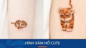 Tổng hợp 97+ hình xăm hổ cute, dễ thương và siêu ngộ nghĩnh