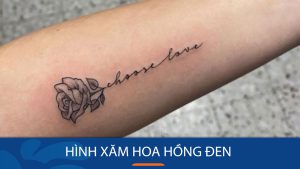 Tổng 99+ Hình xăm hoa hồng đen ý nghĩa, đẹp và thu hút!