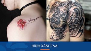 89+ Hình xăm ở vai đẹp, hottrend dành cho nam và nữ