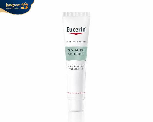 Trị mụn mủ trắng bằng Eucerin Pro Acne Clearing AI Treatment