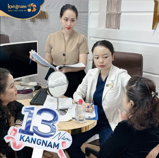 Kangnam Hải Phòng có đội ngũ bác sĩ da liễu chuyên nghiệp