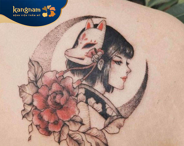 Tattoo cô gái Trung Hoa siêu ấn tượng