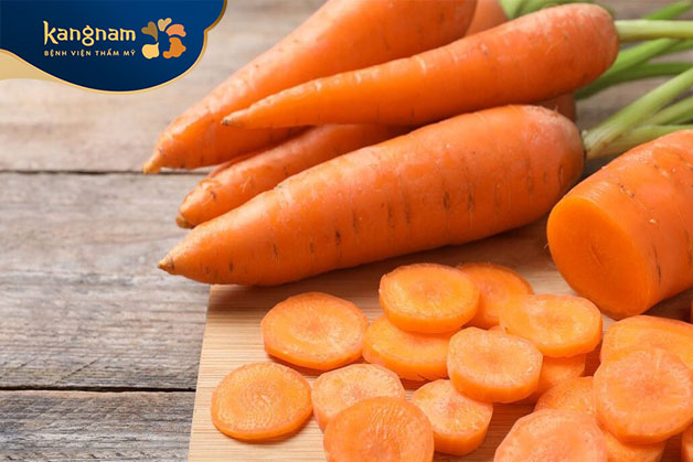 Cà rốt có chứa nhiều beta-carotene