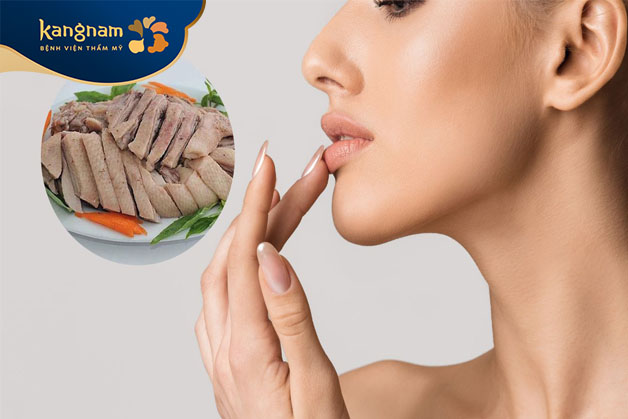 Sau khi phun xăm môi không nên ăn thịt vịt