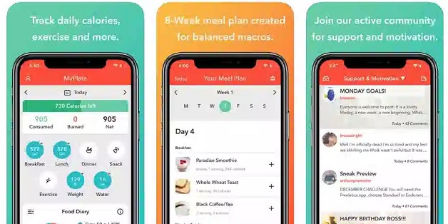 App MyPlate Calorie Tracker