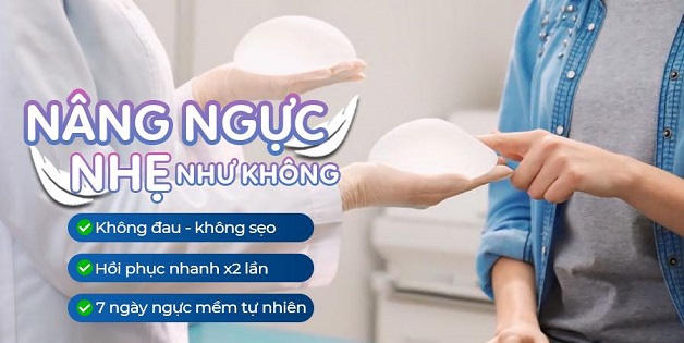 Phương pháp nâng ngực nhẹ như không tại Kangnam không đau, không để lại sẹo, ngực mềm tự nhiên