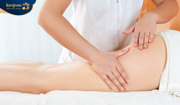 Massage giúp tăng cường tuần hoàn máu đến vùng mông