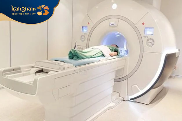 MRI vùng đặt túi ngực