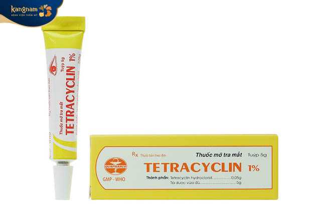 Thuốc mỡ Tetracycline được các chuyên gia khuyên dùng sau khi phun xăm môi