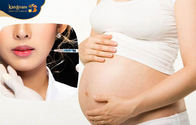 Phụ nữ mang thai không nên tiêm filler