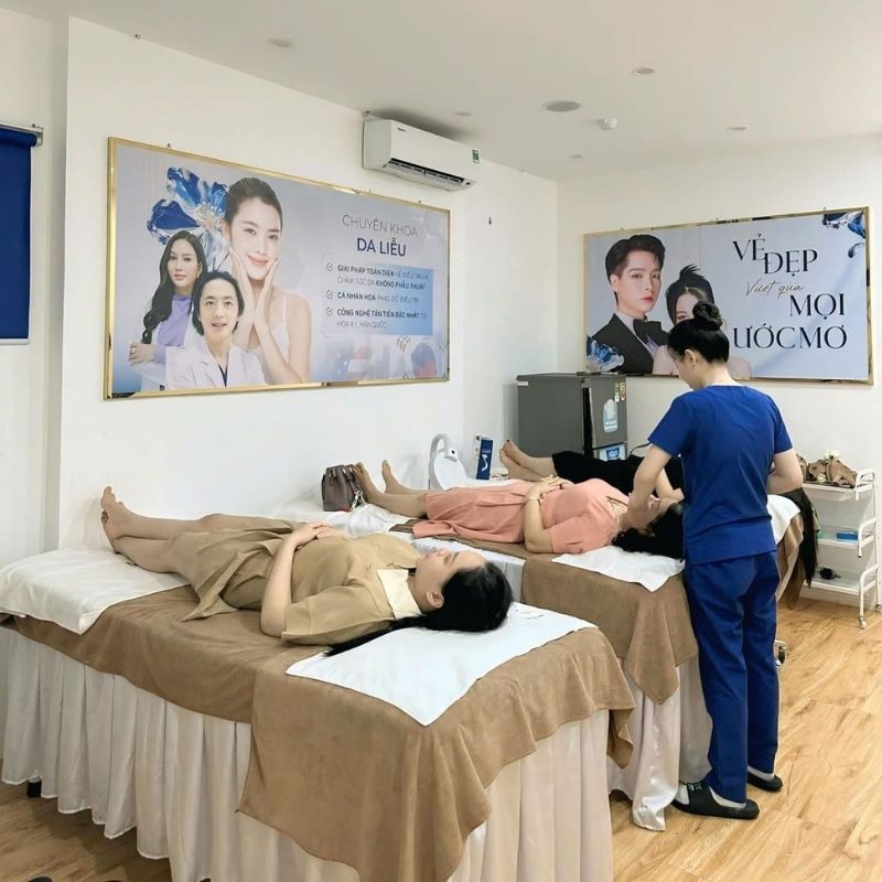 Không gian làm đẹp thư giãn