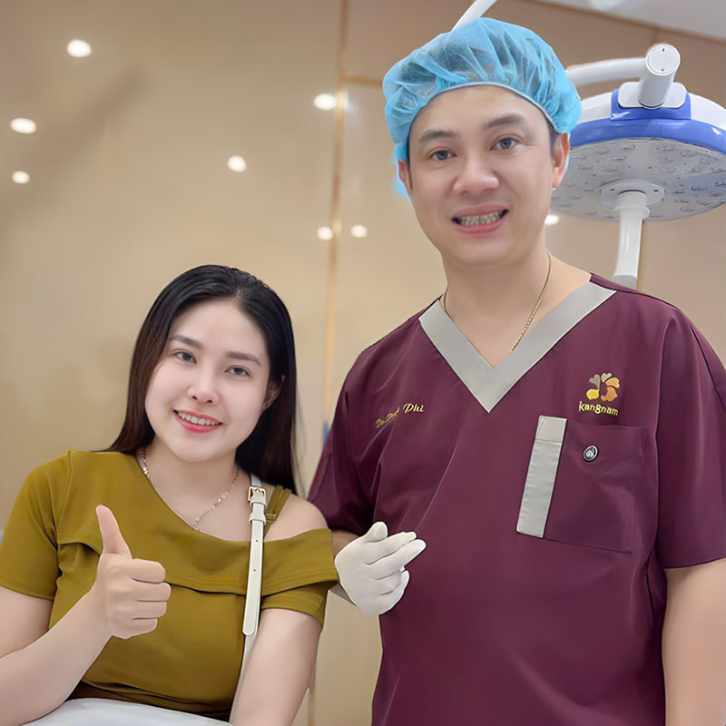 Khách hàng tin tưởng Kangnam đều sở hữu dáng mũi ưng ý