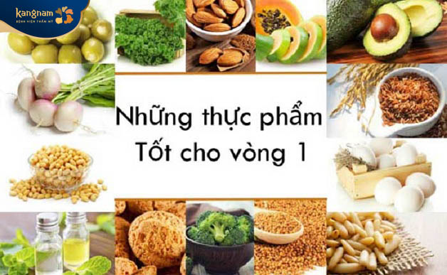 Bổ sung đầy đủ chất dinh dưỡng cho vòng 1 sau khi nâng