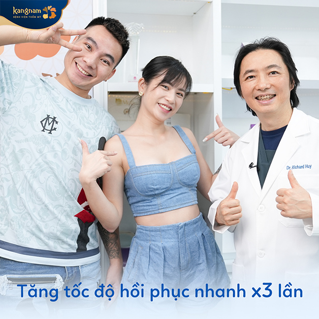 Bác sĩ Richard Huy được tiktoker Toki Family tin tưởng lựa chọn nâng ngực