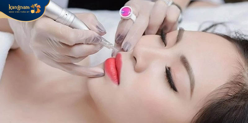 Tay nghề của kỹ thuật viên giỏi sẽ giúp quá trình phun môi diễn ra chính xác