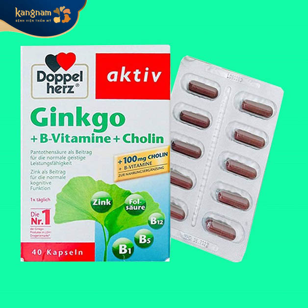 Doppelherz Aktiv Ginkgo + vitamin B + Cholin