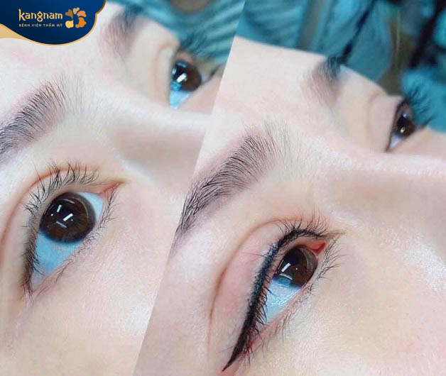 Kiểu tạo eyeliner mở tròng giúp mắt to hơn