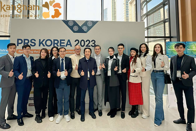 Bác sĩ Felix Trần cùng các chuyên gia tham dự hội thảo PRS Korea 2023
