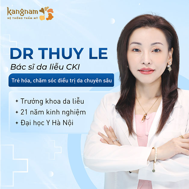 Bác sĩ Lê Thị Thủy - Bác sĩ Chuyên khoa Da liễu Bệnh viện Thẩm mỹ Kangnam
