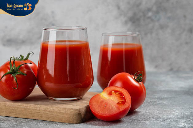 Nước ép cà chua chứa thành phần lycopen có hiệu quả trị nám