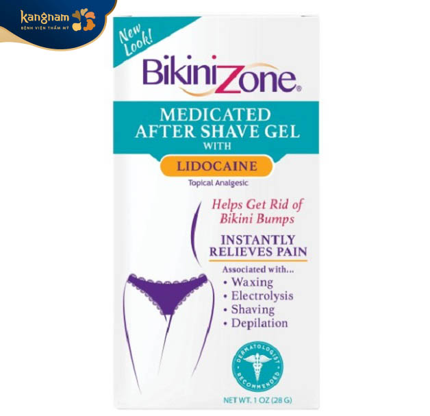 Bikini Zone Medicated Gel sản phẩm trị mẩn ngứa vùng kín