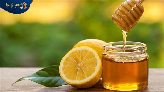 Kết hợp mật ong chanh để trị da dầu