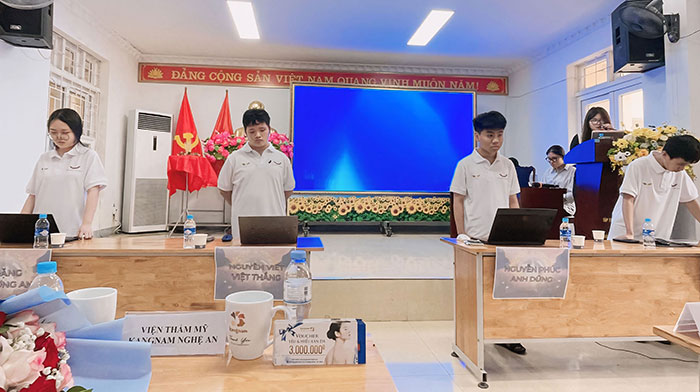 Viện thẩm mỹ Kangnam Nghệ An đồng hành cùng các thí sinh của cuộc thi