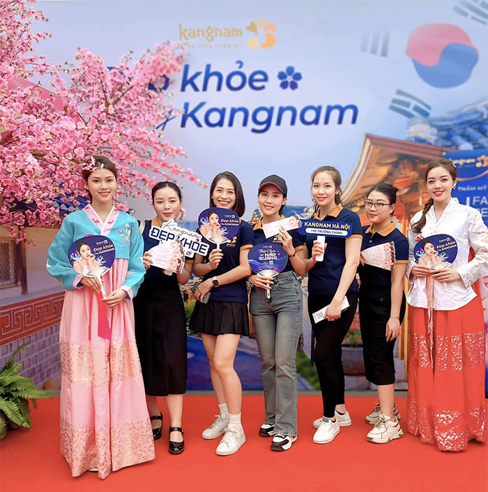 Các CBNV Kangnam cùng tham gia vào ngày hội