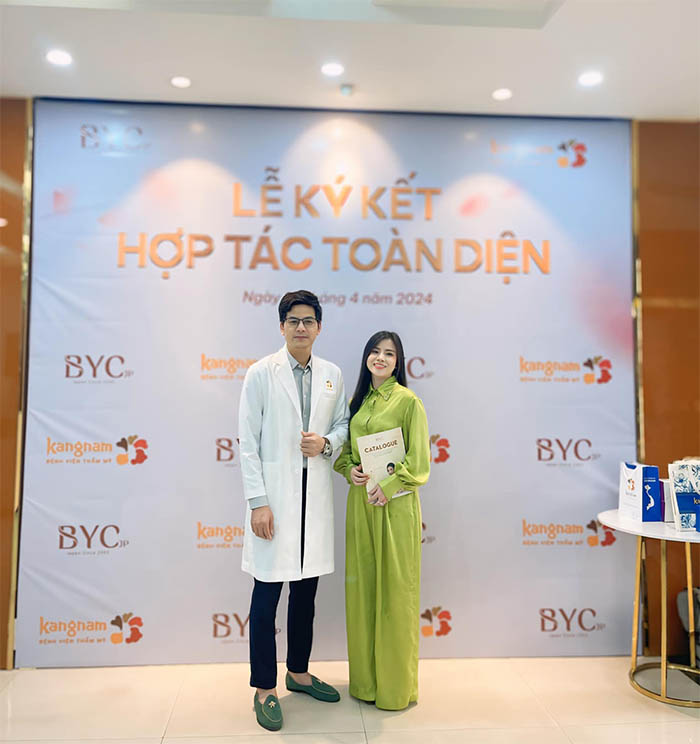 Bác sĩ Henry Nguyễn - Trưởng khoa thẩm mỹ gương mặt của Kangnam và đối tác BYC