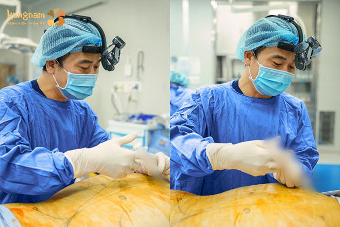 Bác sĩ Felix Trần luôn tập trung cao độ trong mỗi ca phẫu thuật