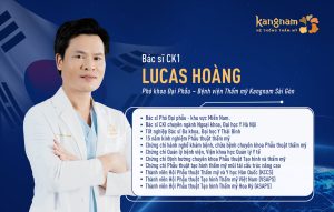 Bác sĩ thẩm mỹ Lucas Hoàng và hành trình 15 năm làm nghề