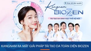 Kangnam ra mắt giải pháp tái tạo da toàn diện BIOZEN