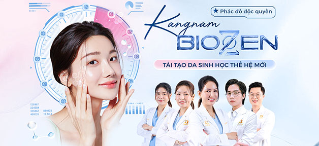 Phương pháp độc quyền BIOZEN tái tạo da sinh học thế hệ mới