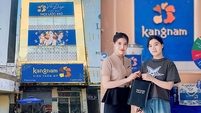 Viện Thẩm Mỹ Kangnam Cần Thơ tọa lạc tại số 28 Lý Tự Trọng, quận Ninh Kiều